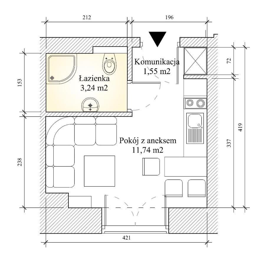 Villa Baltic Chalupy - Apartament Nr 1 Экстерьер фото